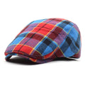 Oliver | Klasyczna Czapka w Kratę Tartan