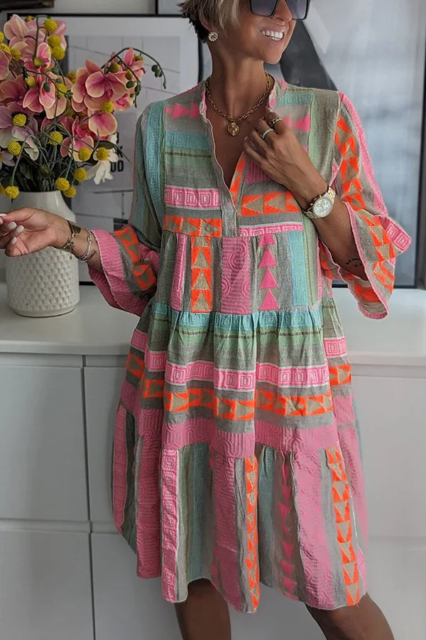 ELARA | BOHEMIAN LUXE SUKIENKA WARSTWOWA