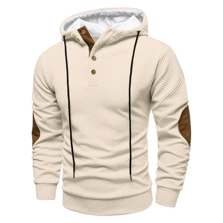 Bradley | Stylowy Sweter z Kapturem i Guzikami