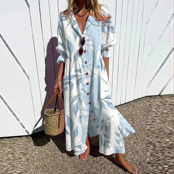 Tracey | Elegancka Szeroka Sukienka Boho