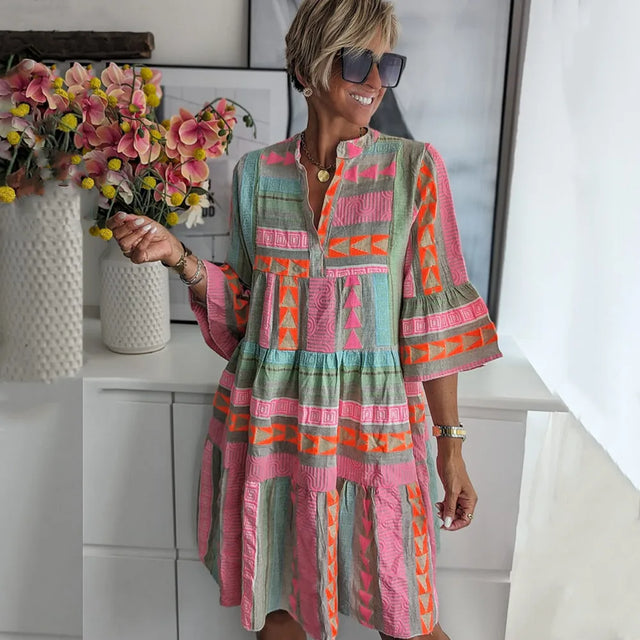 ELARA | BOHEMIAN LUXE SUKIENKA WARSTWOWA