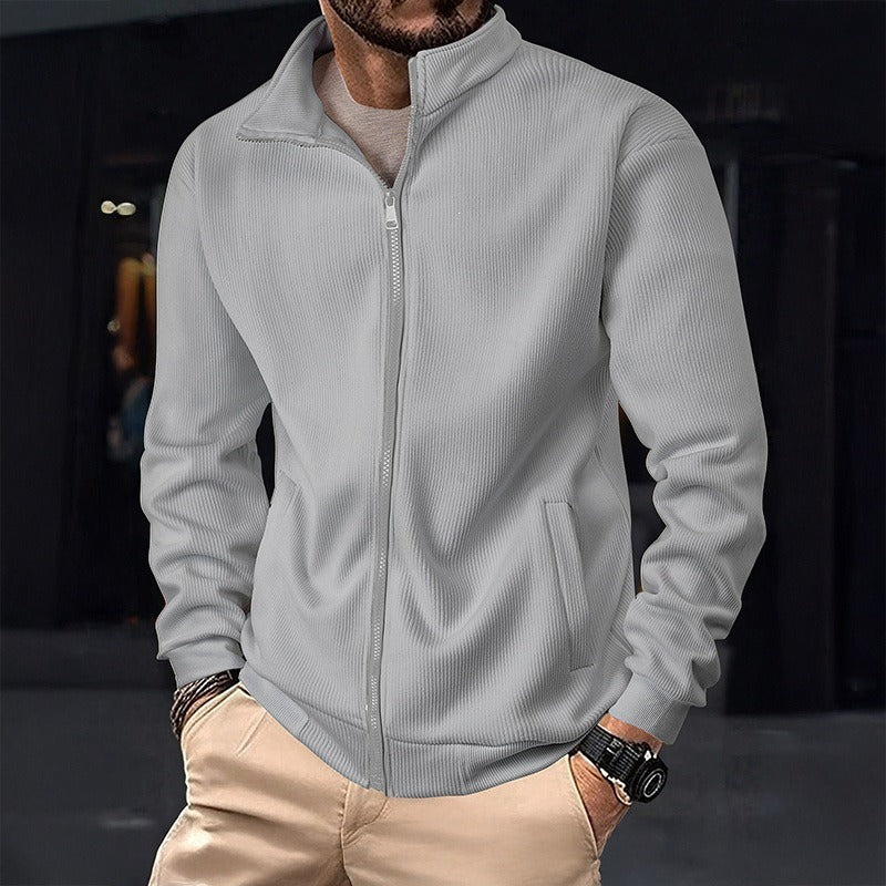 Sawyer | Kardigan z zamkiem i stójką