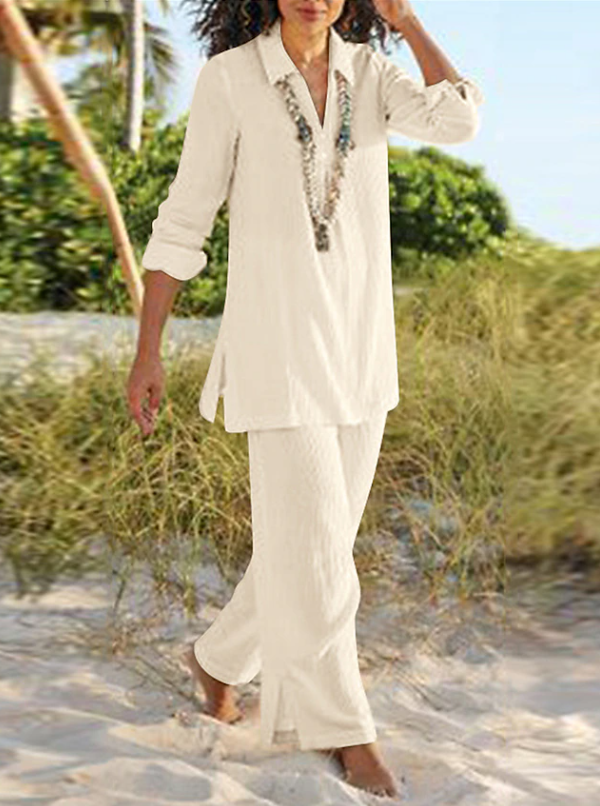Selene | Luźna Boho Maxi Sukienka