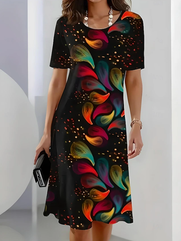 Maisy | Elegancka Midi Sukienka na Wieczór