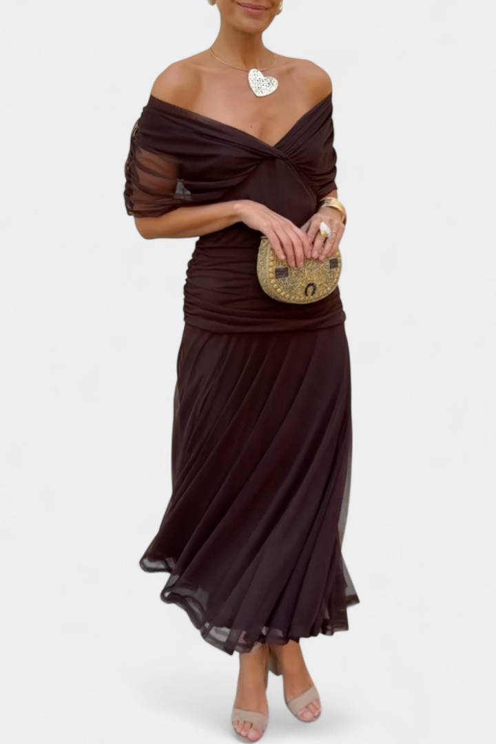 Lucasta | Elegancka Sukienka Bez Ramiączek