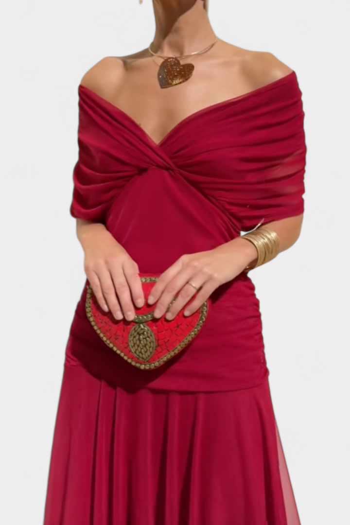 Lucasta | Elegancka Sukienka Bez Ramiączek