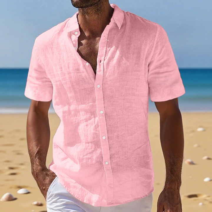 Dale | Luźna letnia koszula z krótkim rękawem