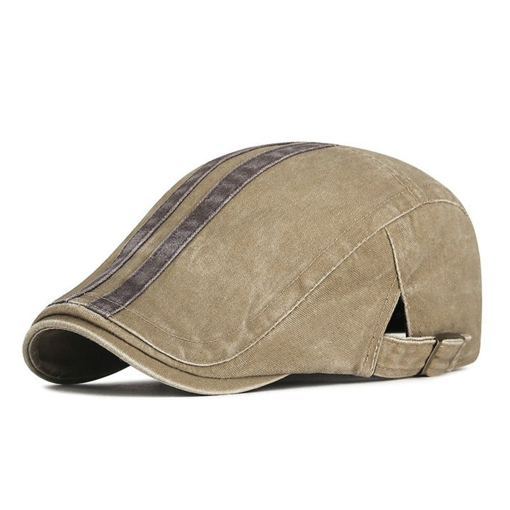Daniel | Vintage Stripe Flat Cap