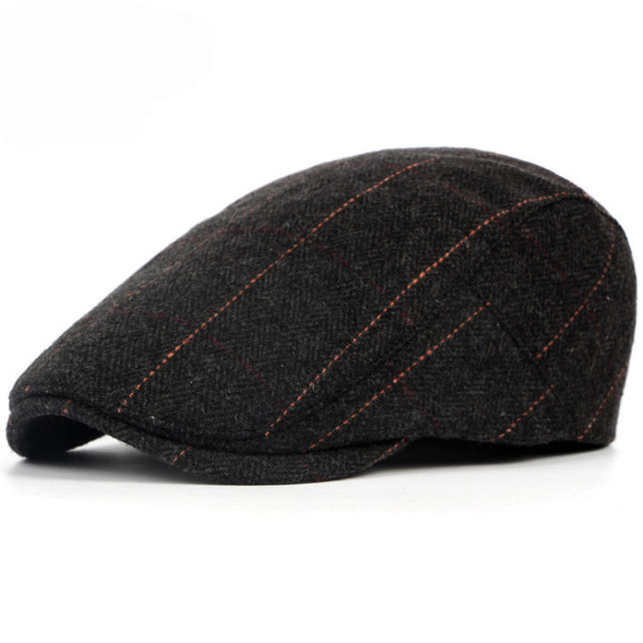 Edward | Dziedzictwo Kapelusz Flat Cap w Paski