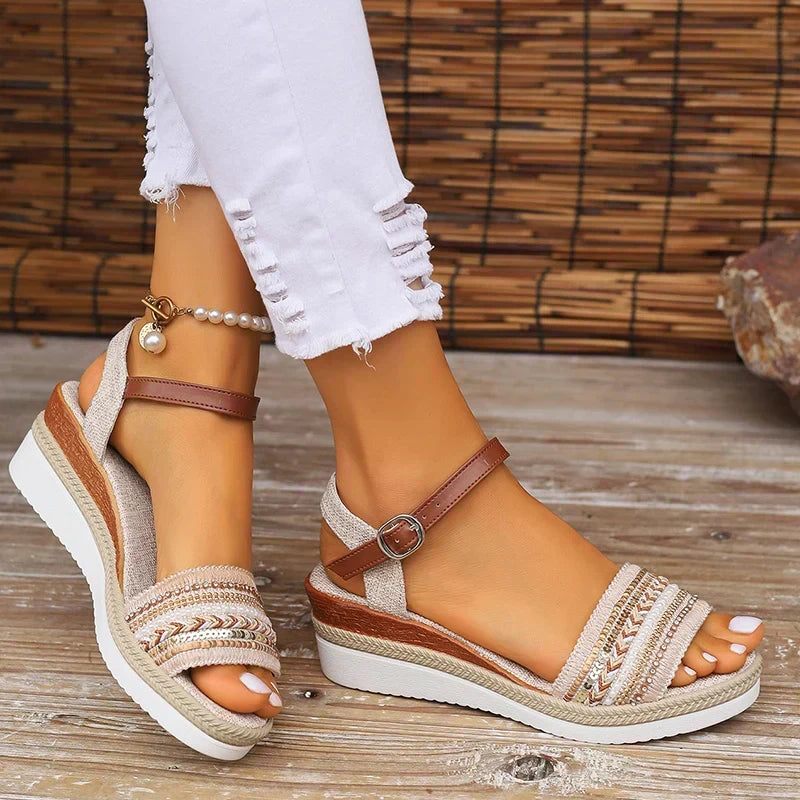 Sienna | Stylowe sandały Aztec Boho