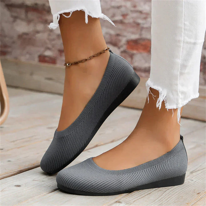 Lina | Klasyczne Woven Slip-On Flats