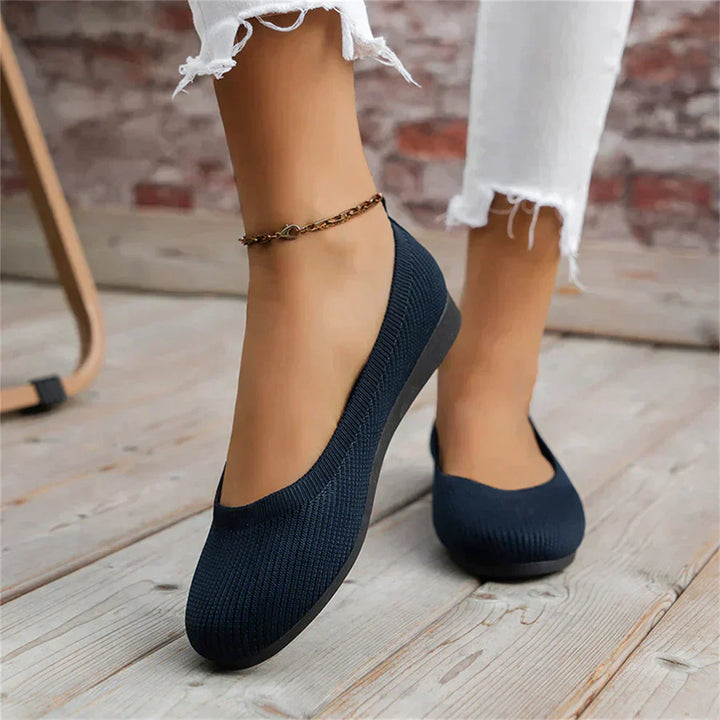 Lina | Klasyczne Woven Slip-On Flats