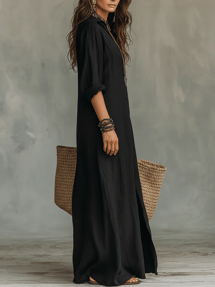 Chantelle | Elegancka Sukienka Maxi Podkreślająca Sylwetkę