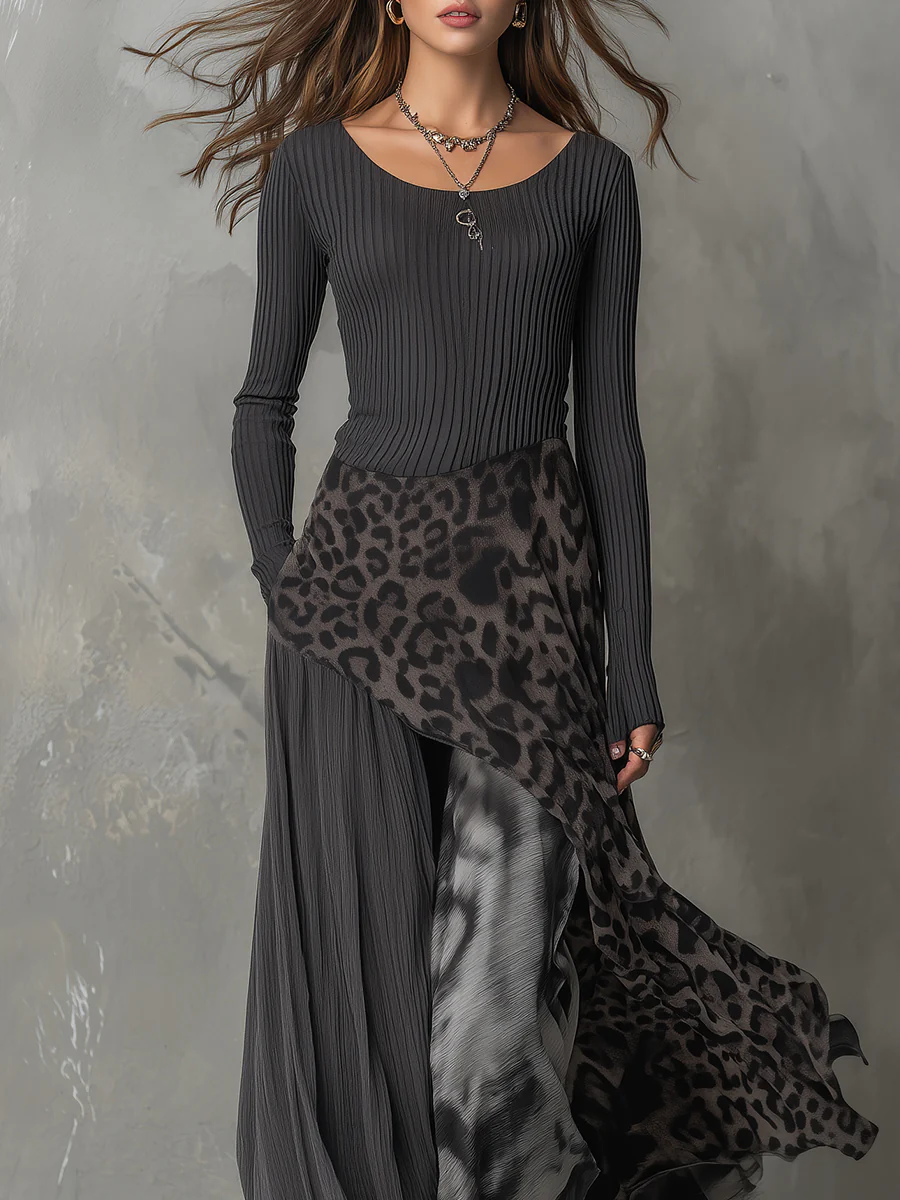 Francesca | Elegancka Sukienka Maxi Slim Fit