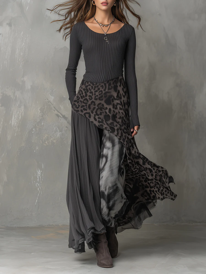 Francesca | Elegancka Sukienka Maxi Slim Fit