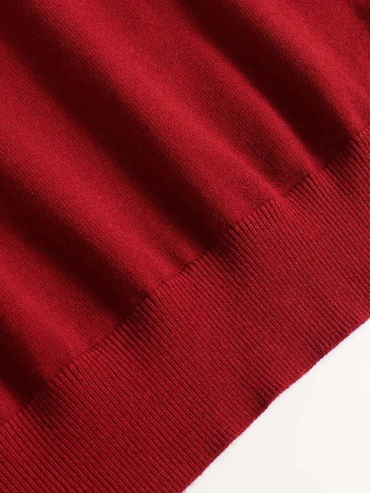 Tobias | Elegancki Sweter z Wysokim Kołnierzem