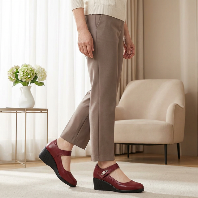 Eleanor | Eleganckie Buty Komfortowe na Średnim Obcasie