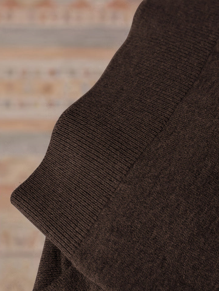 Rowland | Elegancki krótki rękaw sweter