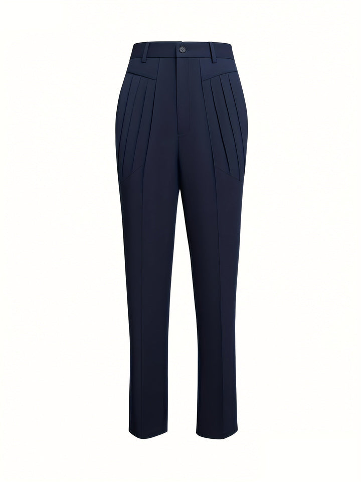 Bennet | Dopasowane Spodnie Slim-Fit