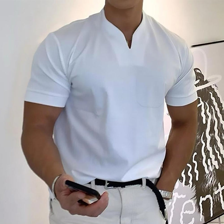 Lionel | Koszulka polo z kołnierzykiem casual