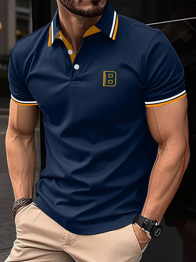 Walter | Casual Koszulka Polo z Krótkim Rękawem