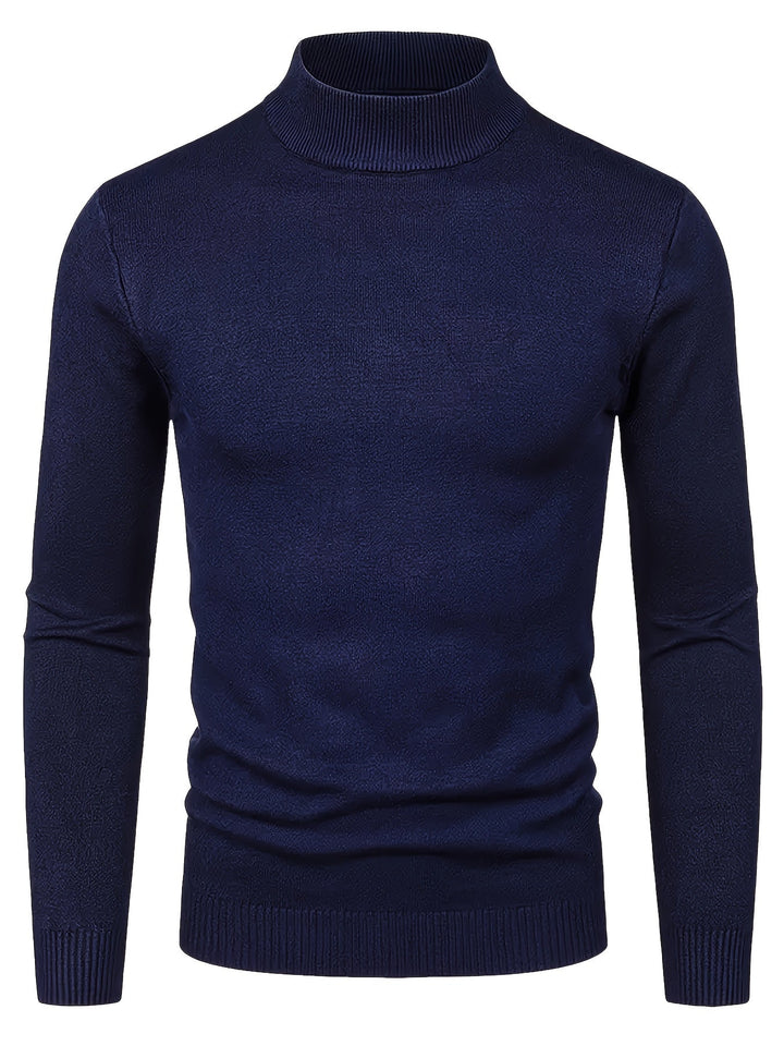 Reuben | Elegancki Sweter z Wyższym Kołnierzem