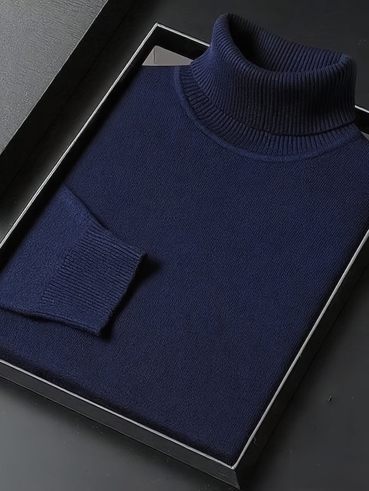 Duncan | Elegancki Sweter z Golfem