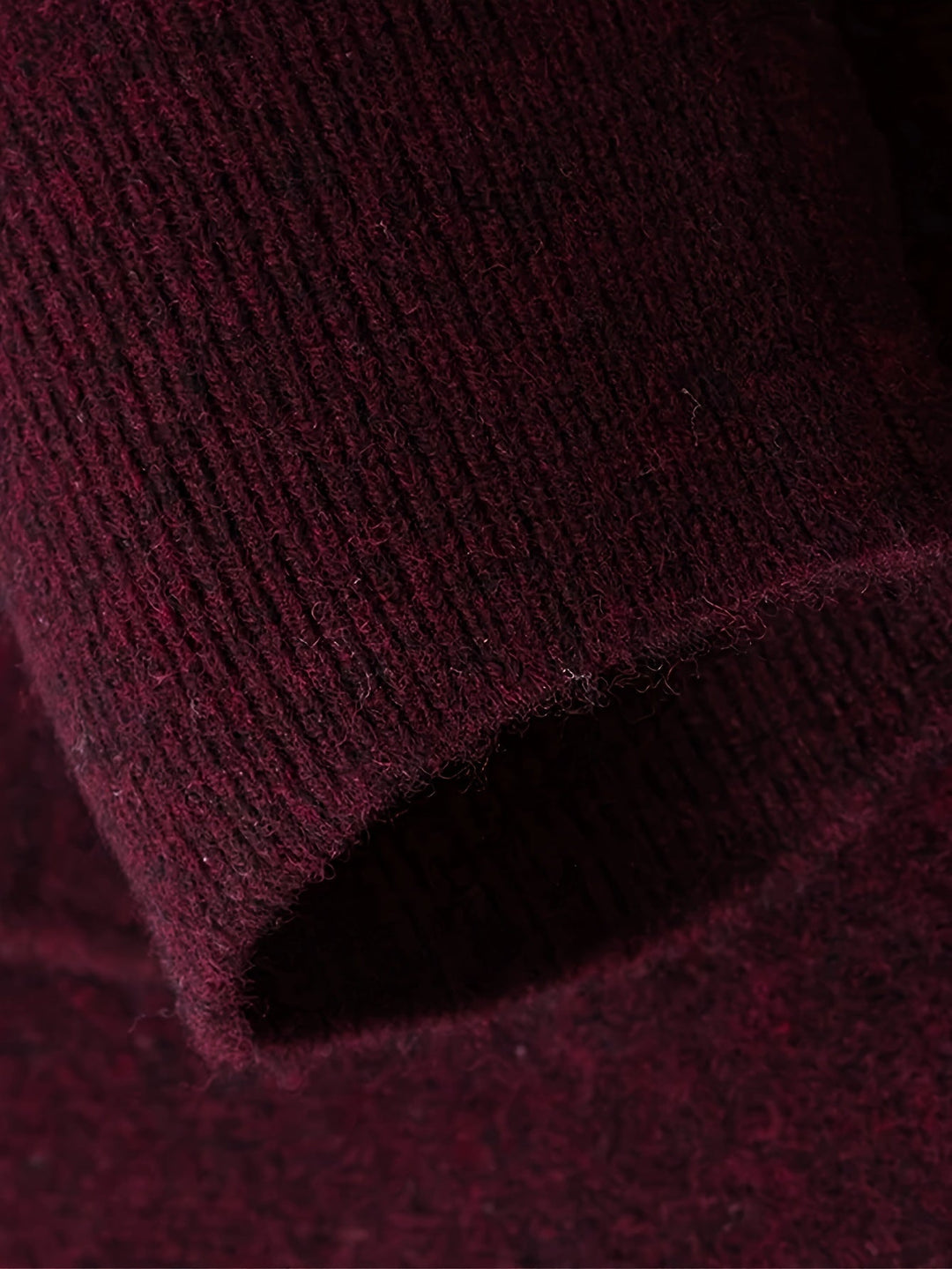 Frederick | Wyszukany Sweter Polo z Kołnierzykiem