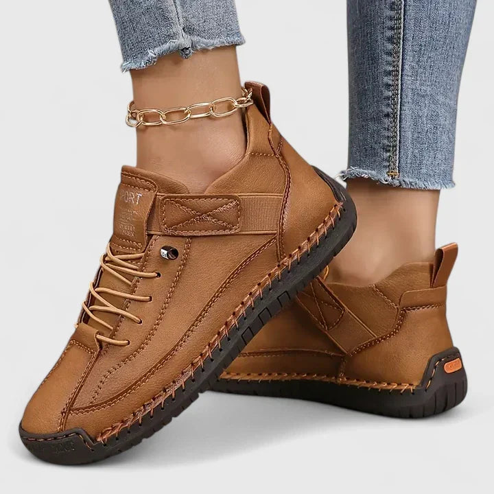 Harleigh | Sneakersy z ortopedycznym paskiem