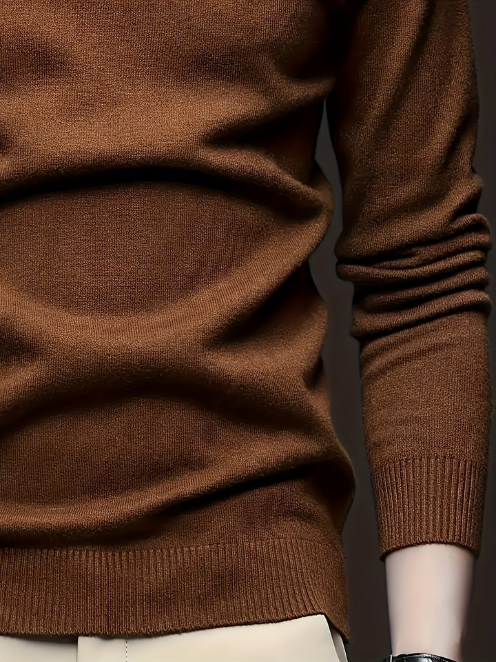 Gideon | Wyrafinowany Sweter z Golfem