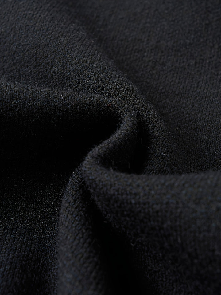 Ambrose | Sweter w paski z pół-zamkiem
