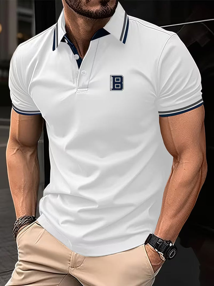 Walter | Casual Koszulka Polo z Krótkim Rękawem