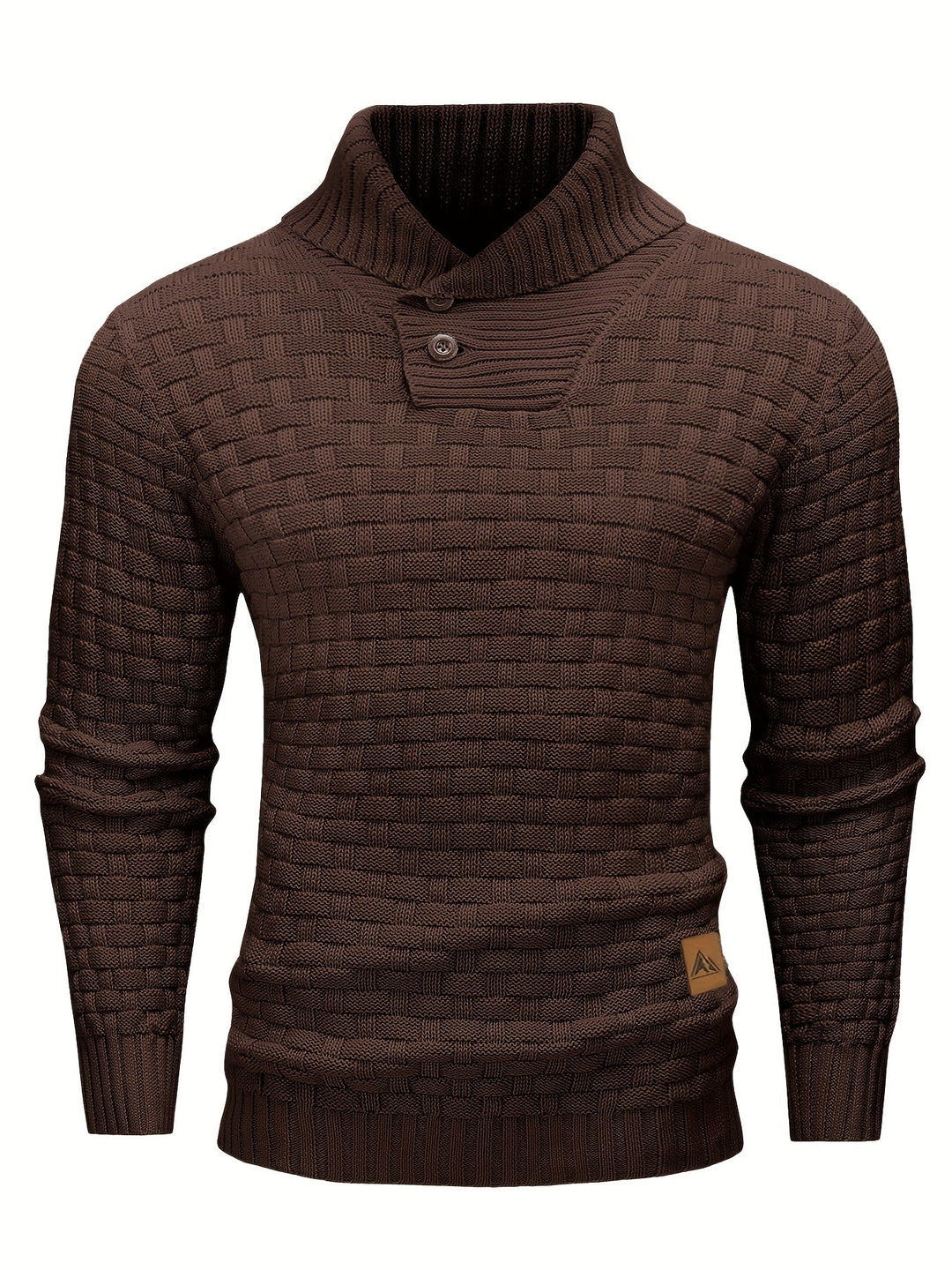 Barrett | Teksturowany sweter z kołnierzem szalowym