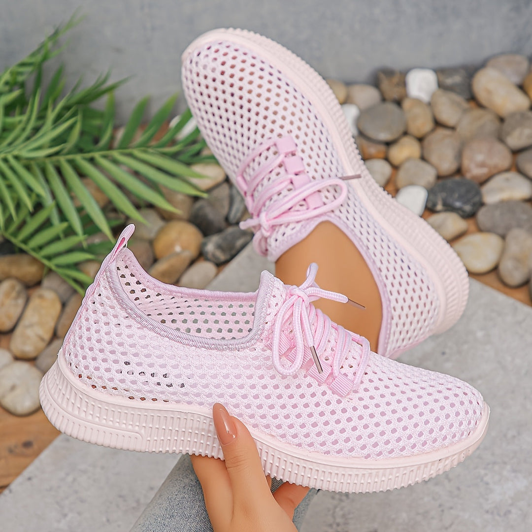 Vanessa | Oddychające Woven Sneakers