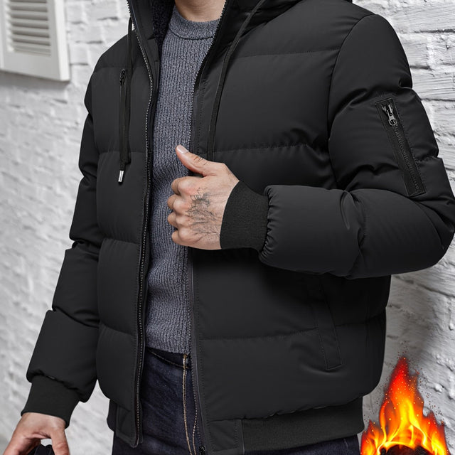 Chester | Kurtka pikowana z kapturem