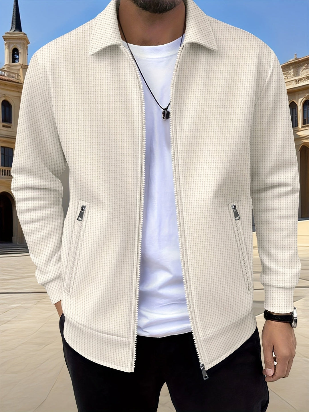 Gerard | Elegancka Kurtka Teksturowana