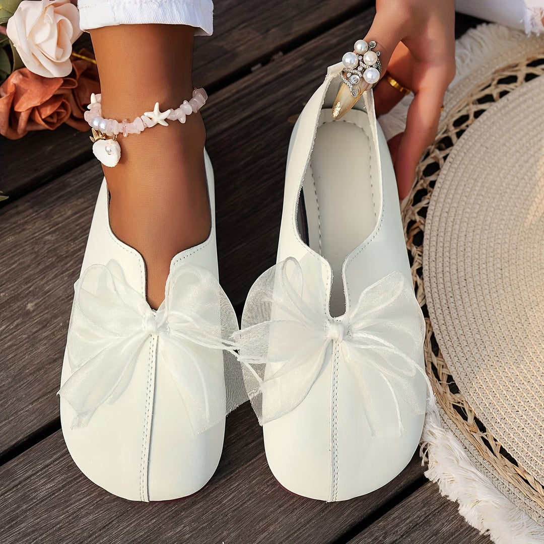 Lucinda | Lekkie Buty Slip-On z Motywem Motyla