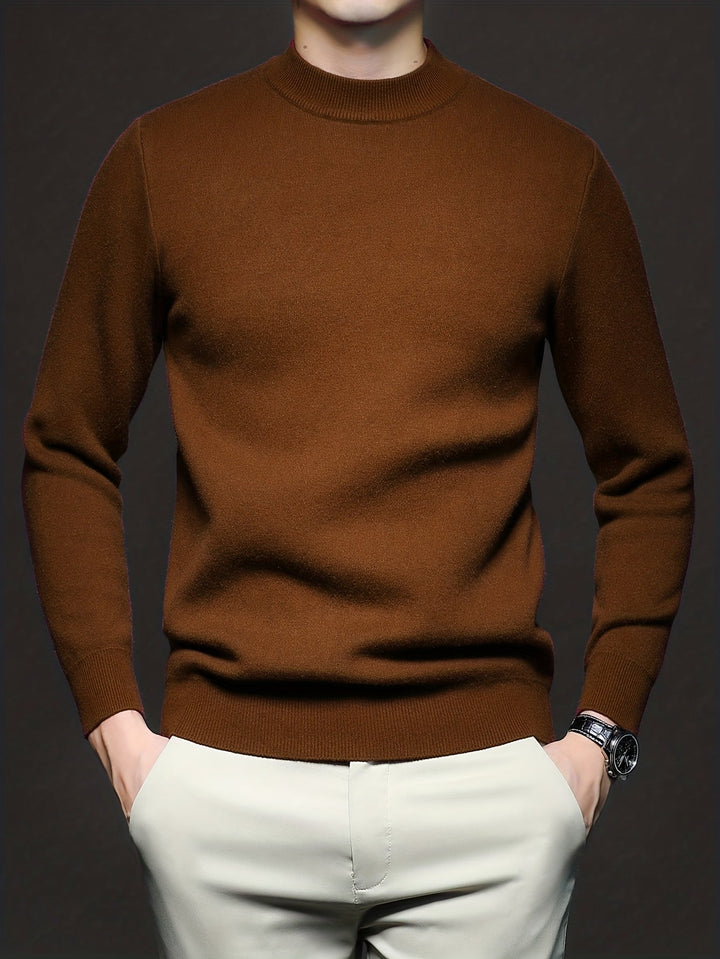 Reuben | Elegancki Sweter z Wyższym Kołnierzem