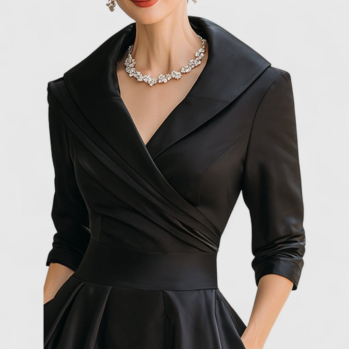 Millie | Elegancka Sukienka Midi o Graceful Silhouette