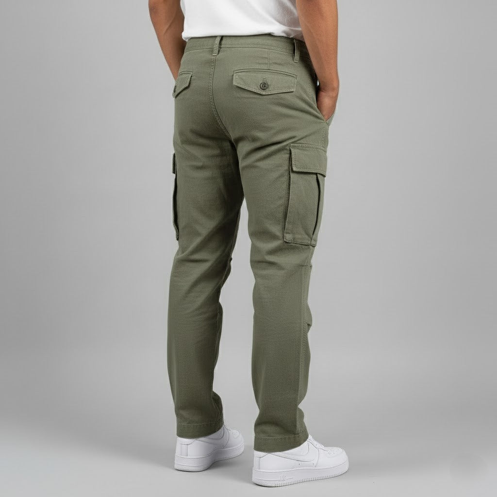 Dennis | Luźne Spodnie Cargo w Stylu Streetwear