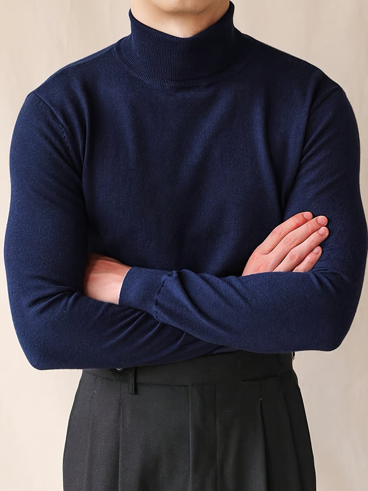 Duncan | Elegancki Sweter z Golfem