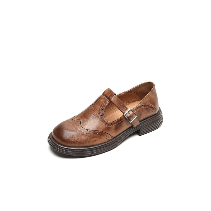 Louisa | Eleganckie Premium Mokasyny na Pasek