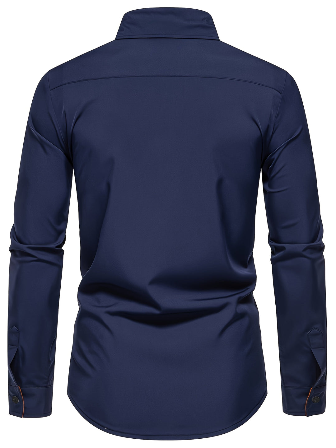 Damon | Koszula Slim Fit z Kontrastowymi Akcentami