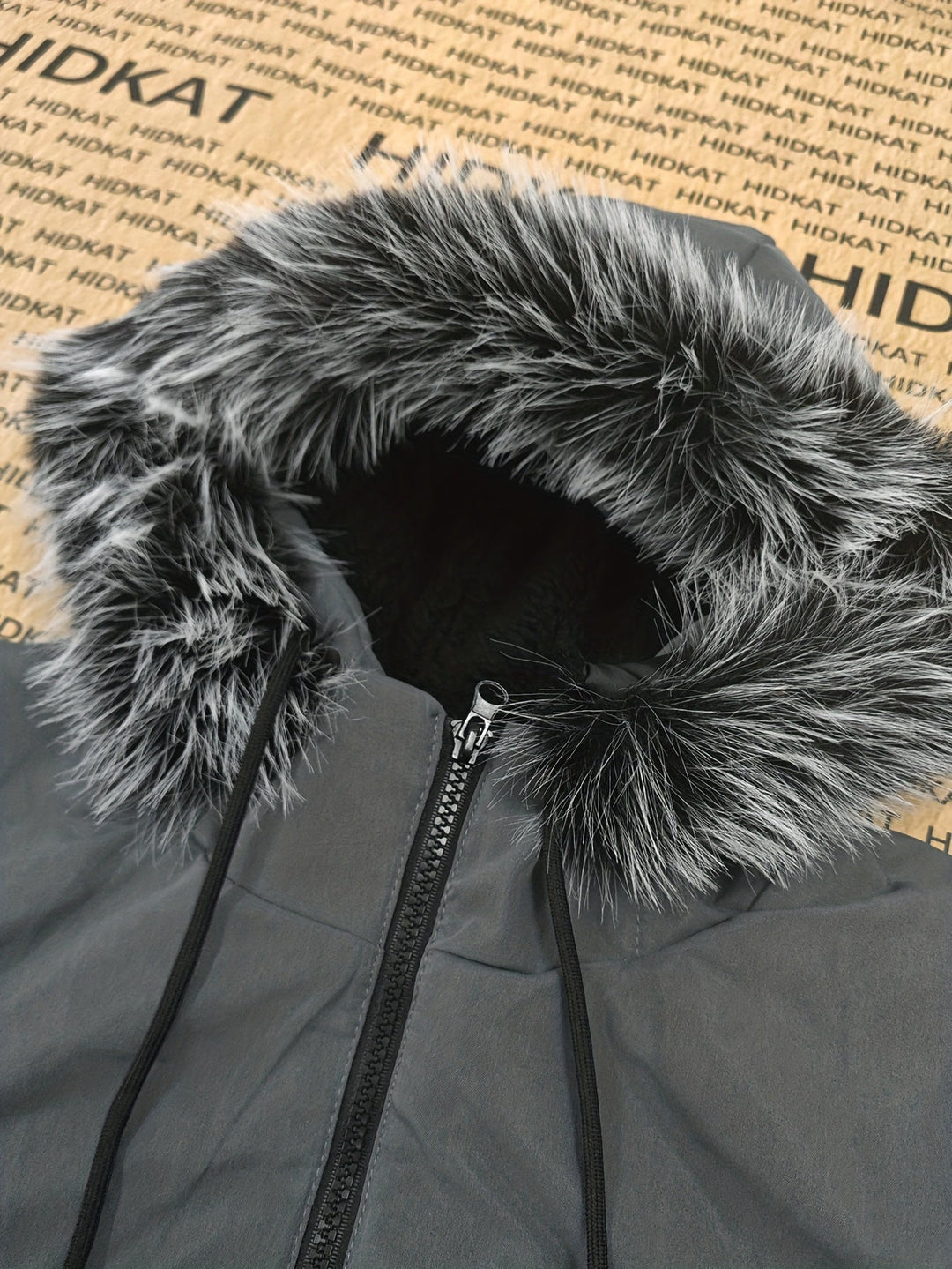 Gordon | Półdługa parka z kapturem