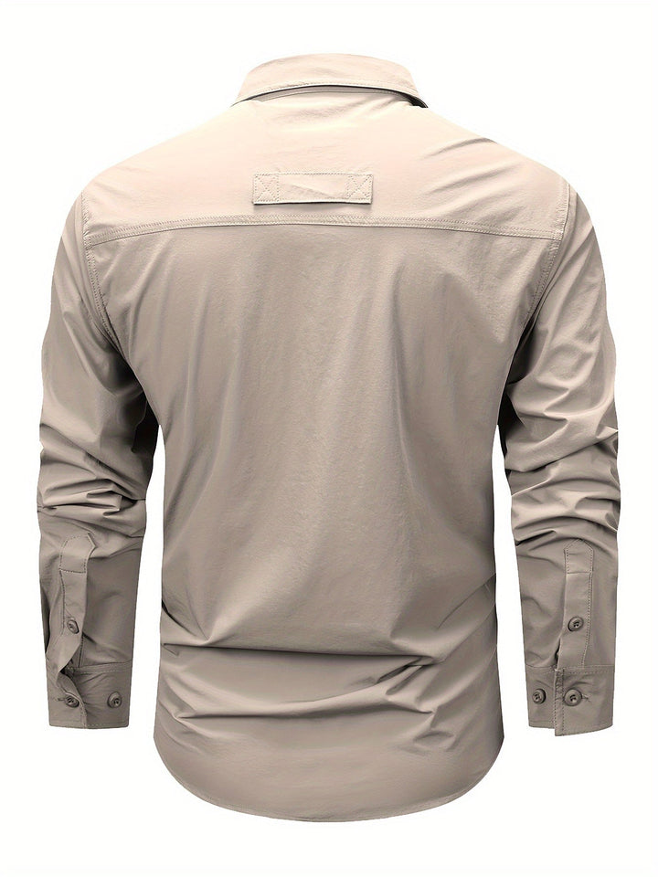 Hollis | Utility Long-Sleeve Cargo Shirt