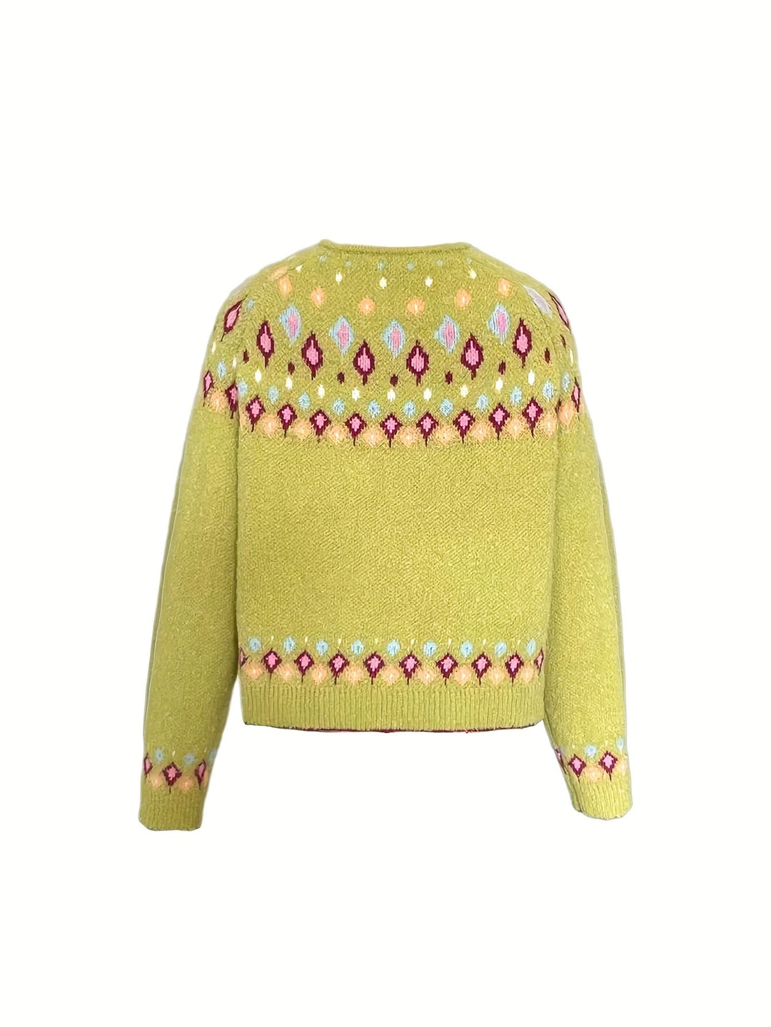 Maribel | Kardigan z dzianiny Fair Isle