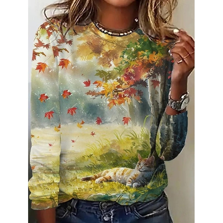 Katherine | Vintage Botaniczny Top