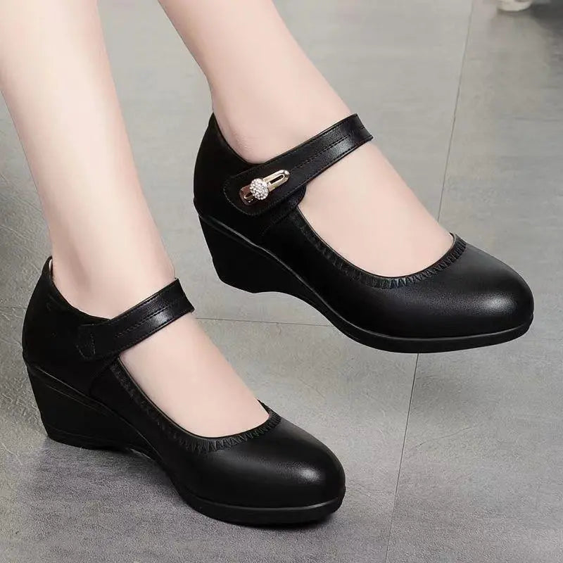 Eleanor | Eleganckie Buty Komfortowe na Średnim Obcasie