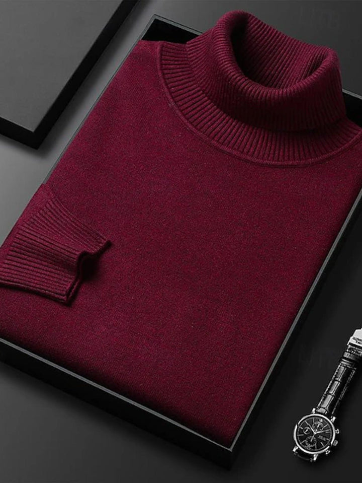 Duncan | Elegancki Sweter z Golfem