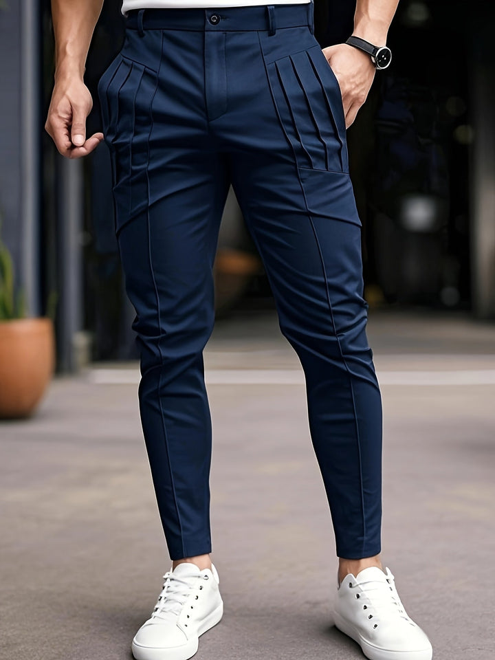 Bennet | Dopasowane Spodnie Slim-Fit